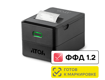 ККТ АТОЛ 35Ф. Черный. Без ФН. USB